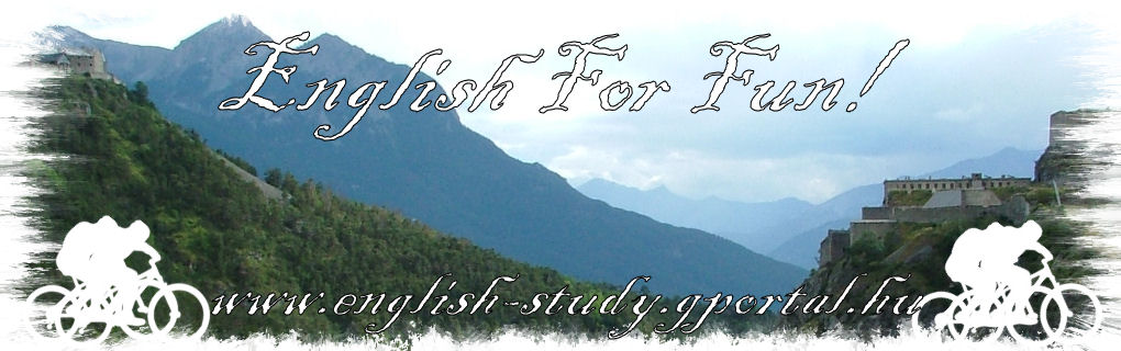 English for fun! -angol nyelvtanulási lehetőségek